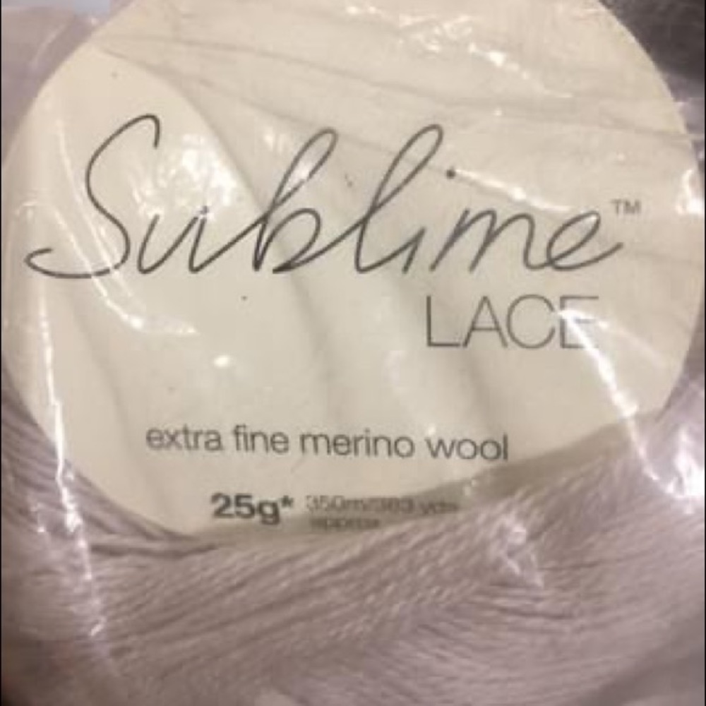 Sublime lavender yarn